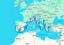 21-DAY ULTIMATE MEDITERRANEAN SPLENDOR COLLECTORS' VOYAGE-O642B