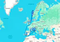 Norwegian Fjords & Mediterranean Adventurer Cruise - Y622A