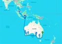 21-DAY FROM SYDNEY TO SINGAPORE: BALI, MELBOURNE, PERTH & ADELAIDE