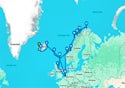 21-DAY NORTHERN FJORDS & ARCTIC CIRCLE COLLECTORS' VOYAGE - Y659A