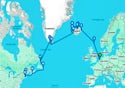 21-DAY CULTURAL CROSSING WITH ICELANDIC FJORDS & GREENLAND - U757