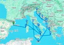 Adriatic and Western Mediterranean Cruise - V612E