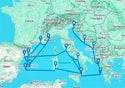 Adriatic and Western Mediterranean Cruise - V616B