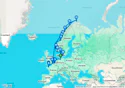 21-DAY EXPLORING FRANCE, NORWAY'S NORTH CAPE & DANISH SHORES
