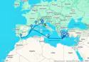 21-DAY ULTIMATE MEDITERRANEAN MARVELS COLLECTORS' VOYAGE - O633B