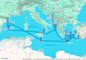 21-DAY ULTIMATE MEDITERRANEAN SPLENDOR COLLECTORS' VOYAGE-O637B