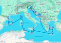 Italy, Croatia & Spain Combination Cruise: Venice, Split & Majorca