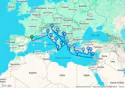 Italy, Greece & Turkey Combination Cruise: Rome, Venice & Athens