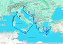 The Best Of The Mediterranean Cruise - N729C