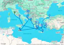 21-DAY EXPLORING ITALY, MALTA, GREECE & EVENING AT EPHESUS - 8834B