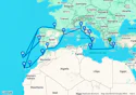 An Extended Journey from Mediterranean Tranquility to Untamed Atlantic Shores