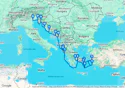 Epic Voyage: Athens to Venice