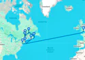 Transatlantic Crossing, New England and Canada Cruise - M624B