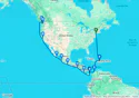 22-DAY PANAMA CANAL FROM NEW YORK TO SEATTLE: MEXICO & COSTA RICA