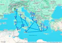 22-DAY MEDITERRANEAN MOSAIC: ITALY, CROATIA & GREECE - 8739B