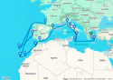 An Extended Journey from Mediterranean Tranquility to Untamed Atlantic Shores