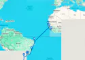 Buenos Aires to Dakar
