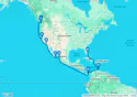 Panama Canal & Pacific Coast Cruise - 4640A