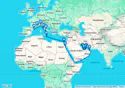Doha,Dubai,Dubai,Dubai,Abu Dhabi,Sir Bani Yas,Muscat,Safaga,Suez Canal South,Suez Canal