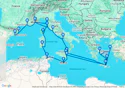 Mediterranean Cruise: Italy, Greece & France