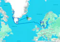 Arctic Wonders of Greenland, Iceland & Scandinavia Cruise & Land Journey