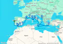 23-DAY EXPLORING SPAIN, FRANCE, ITALY, MALTA & MONTENEGRO - 8830B