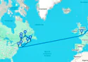 Transatlantic Crossing, New England and Canada - M624C