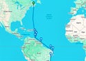 24-DAY SOUTHERN CARIBBEAN YACHT HARBORS & COAST OF BRAZIL