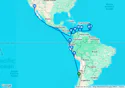 Ultimate South America to the Caribbean through the Panama Canal
