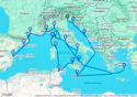 24-DAY MEDITERRANEAN MOSAIC: CROATIA, ITALY, FRANCE & SPAIN-8749B