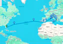 Western Mediterranean & Adriatic Grand Adventure - N712C