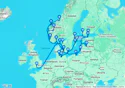 Denmark, Norway & Sweden Combination Cruise: Copenhagen, Trondheim & Stockholm