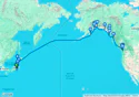 Japan & Alaska Transpacific Combination Cruise: Tokyo, Kodiak & Victoria