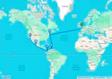 Southampton To Los Angeles - V703A