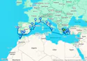 26N Combination Cruise Athens To Tarragona