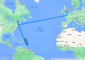Transatlantic Crossing And Eastern Caribbean Cruise - M536B