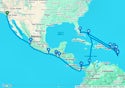 26-DAY PANAMA CANAL & EASTERN CARIBBEAN - U622A