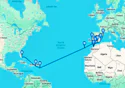 A Grand Journey of Colourful Moroccan Shores & Idyllic Caribbean Scenery