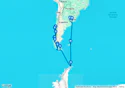 28-DAY CHILEAN FJORDS, ANTARCTICA & FALKLANDS - 6813
