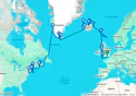 Portsmouth To New York Transatlantic Combination Cruise