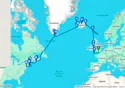 Portsmouth To New York Transatlantic Combination Cruise