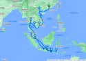 28-DAY FAR EAST & INDONESIAN HOLIDAY COLLECTOR - W575A