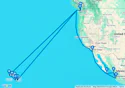 28-DAY MEXICO RIVIERA, PACIFIC COASTAL & CIRCLE HAWAII - K718B