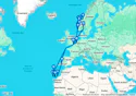 28-DAY NORWEGIAN FJORDS & CANARY ISLANDS COLLECTORS' VOYAGE - J661A