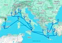 Istanbul, Greek Islands and Mediterranean Cruise - V618C