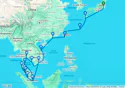 Japan & Southeast Asia Grand Adventure - H703A