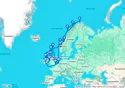 28-DAY ARCTIC CIRCLE & BRITISH ISLES COLLECTORS' VOYAGE - J642A