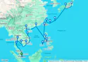28-DAY SOUTHEAST ASIA, THE PHILIPPINES, TAIWAN & JAPAN - W713A