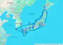 Ultimate Circle Japan With Fall Foliage Cruise - M731A