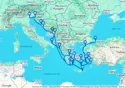 28-DAY ITALY, GREEK YACHT HARBORS, CROATIA & SLOVENIA - 8835C